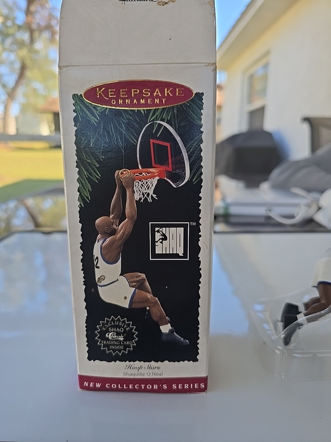1995 Hallmark Keepsake Hoop Stars Shaq Christmas Ornament NBA Collectible
