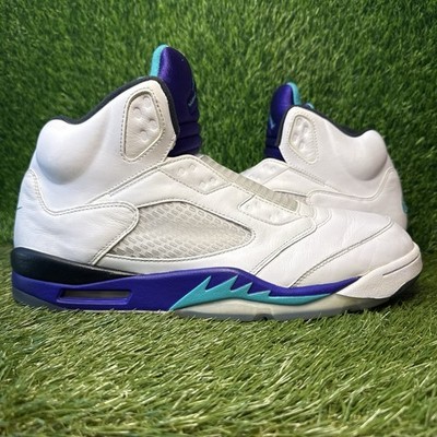 Nike Air Jordan 5 V Retro Fresh Prince Laceless Grape Sz 14