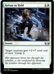 Refuse to Yield 027/281 Streets of New Capenna Foil Uncommon