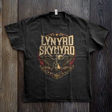 Lynyrd Skynyrd Southern Rock 1964 Unisex Black Cotton T-shirt S-5XL