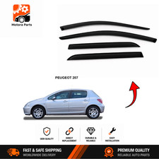 Window Visor Deflector 4pc Set For Peugeot 307 308 Renault Clio Iii