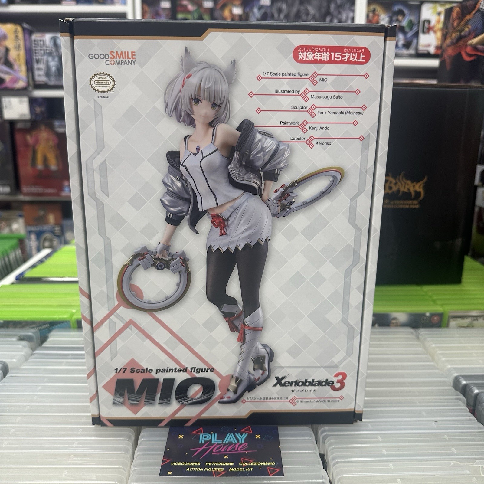 MIO XENOBLADE 3 ACTION FIGURE 1/7 NUOVA GOODSMILE COMPANY 22 CM ORIGINALE SEALED