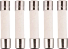 BOJACK Microwave Fuse 20a Ceramic 20 Amp 250V Slow-Blow 5 Piece 