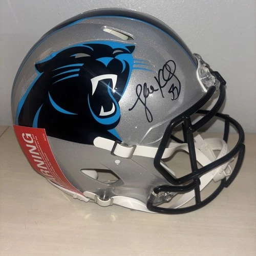 Luke Keuchly Signed Full Size Authentic Helmet Panthers HOF