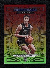 2022 Obsidian Electric Etch Red Yellow & Green Flood 64/75 Ryan Rollins #153 yf0