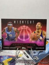 2023-24 Topps Midnight Constellations Alex English Carmelo Anthony #C-4 HOF 1c47