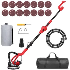 Drywall Sander, 750W Electric Drywall Sander with Vacuum Dust Collection, Pop...