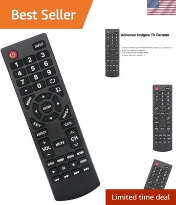 Versatile Replacement Remote for Insignia TVs - Compatible with Multiple Models
