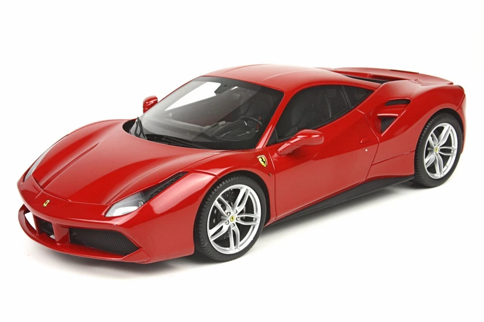P18106 - 1/18 - BBR Ferrari 488 GTB 85° Geneve Rosso Corsa - Limited 488 pcs - Immagine 4 di 4