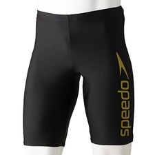 Speedo Fitness Swimsuit Big Liner Jammer SF62060 Men's Black/Gold L