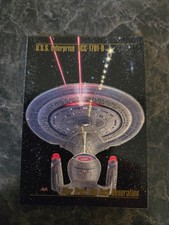 U.S.S. Enterprise Ncc-1701-D - 1993 Skybox Master Series Star Trek #21