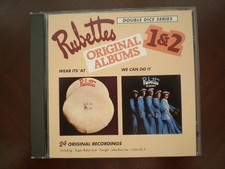 RUBETTES: "ORIGINAL ALBUMS 1 & 2": "WEAR ITS 'AT" & "WE CAN DO IT" ON 1 CD   