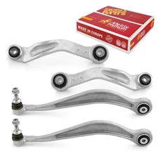 Rear Upper Forward & Rearward Control Arm Kit for 11-12 BMW 740i 740Li 4 PCS