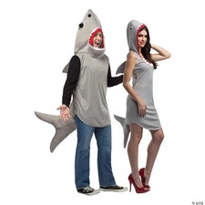 Sand Shark Hoodie and Dress Couples Costume