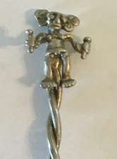 Republica De Costa Rica 1980 Coin Vintage Souvenir Spoon Collectible