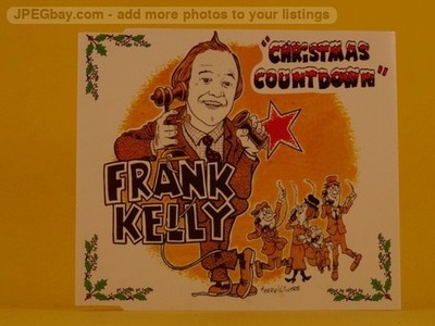 Frank Kelly Christmas Countdown (L81) 2 Track CD Single including Picture Sleeve