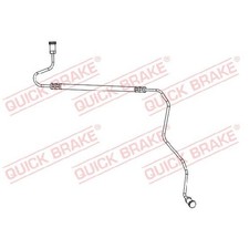 Bremsschlauch 24279554 hinten links für Peugeot 207 WA CC WD SW WK 207-207+