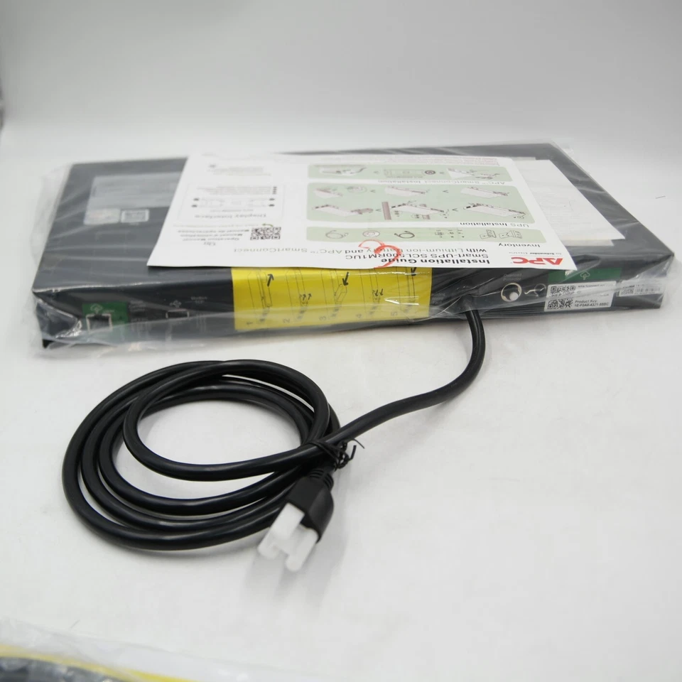 NEW-APC SCL500RM1U Smart-UPS Line Interactive 500VA Lithiumion Rackmount 1U 120V - Image 4 of 4
