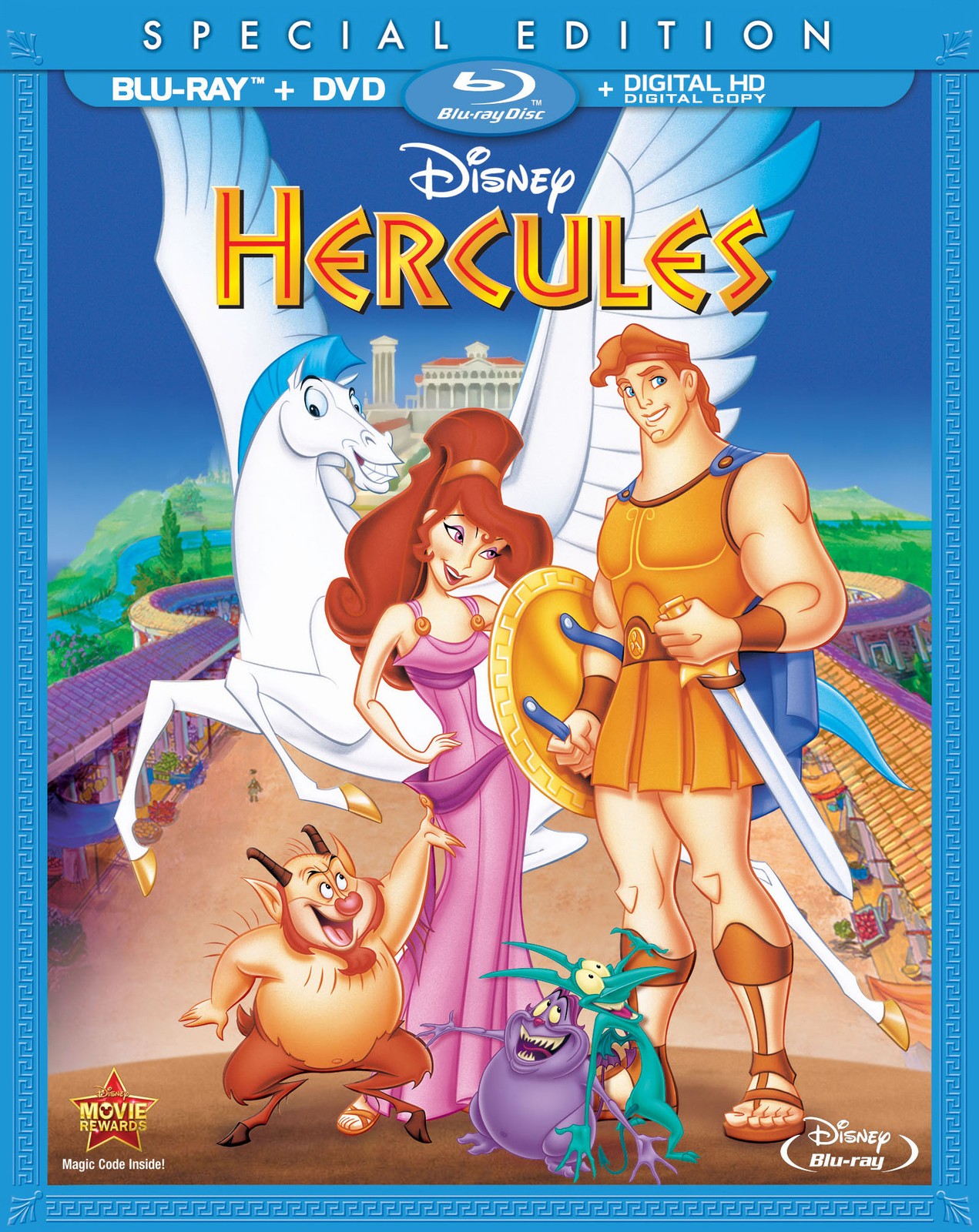 Hercules (1997) (Blu-ray) NEW