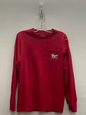 Vineyard Vines SIZE 12/14 Red Pocket(s) Boy's Shirt