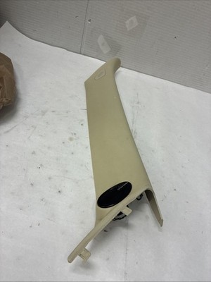 07-14 Mini Cooper R55 R56 R57 A Pillar Tan Trim Set Harman Kardon Speaker