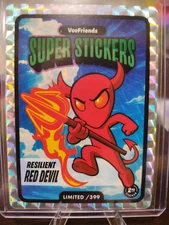 Veefriends Super Stickers Manga Series Resilient Red Devil /399