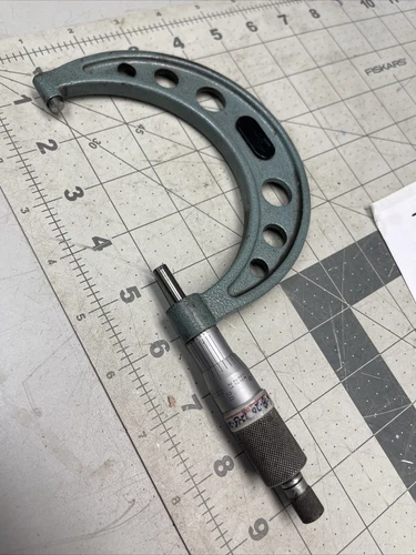 Mitutoyo 103-218 3-4" Micrometer .0001 Carbide Face (k201