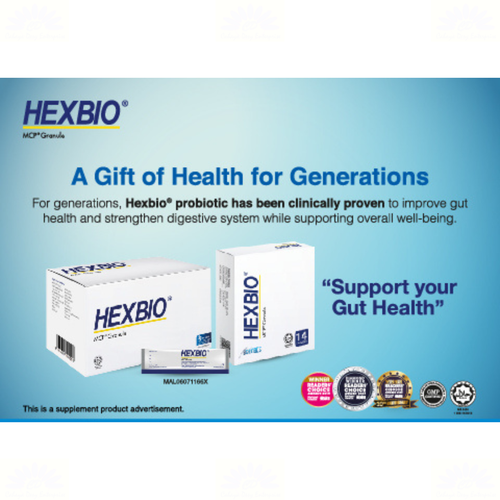 1 X HEXBIO Probiotic Granule 3g (45's) For Constipation & Diarrhea - Picture 5 of 6