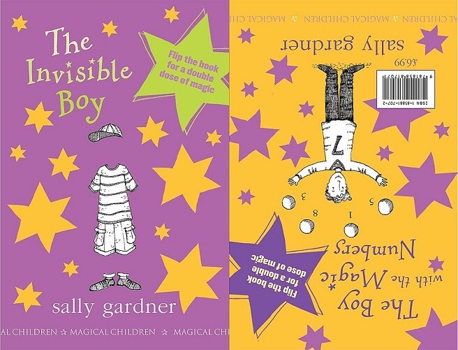 The Boy with the Magic Numbers, The Invisible boy Flip Book By Sally Gardner NEW