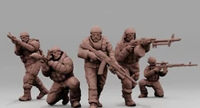 Turnbase Miniature Ultra Modern Eastern European Militia Zona Alfa Spectre 28mm