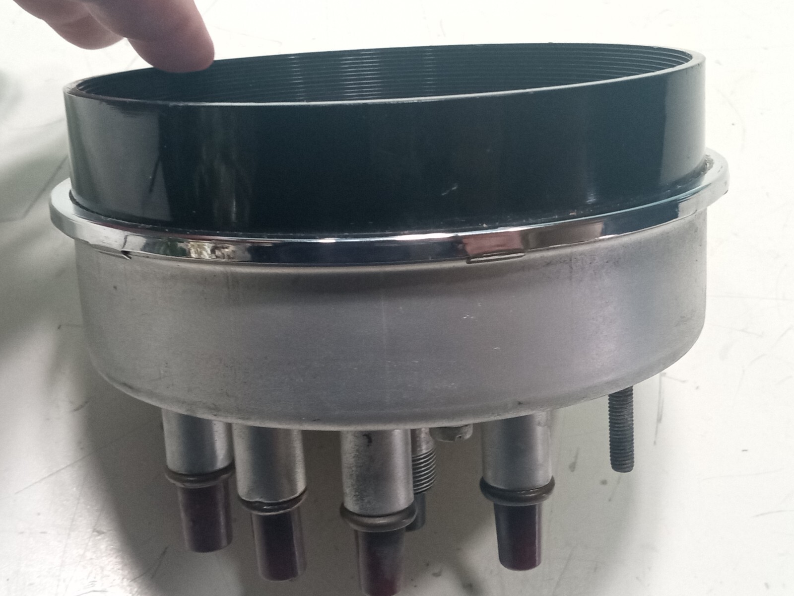 Ferrari 330 Tachometer RPM Gauge_Veglia_Chrome Bezel_Made in Italy_GENUINE