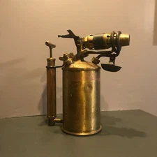 Antique Large Soldering Lamp. Max SIEVERT Stockholm