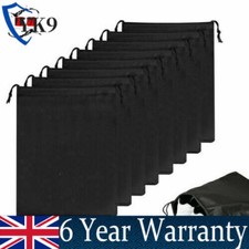 10 Pcs Travel Daily Shoe Bag Large Non-Woven Drawstring Shoes Storage Bags UK