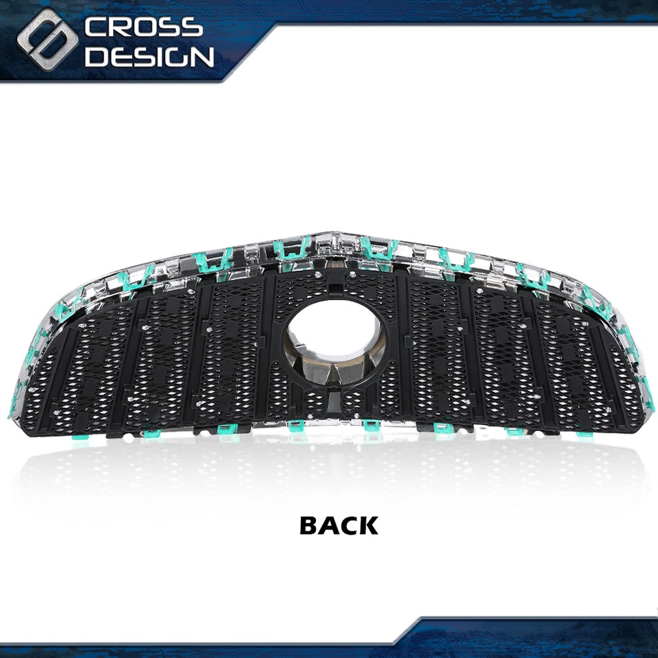 Parrilla de parachoques superior delantera plateada apta para Buick Lacrosse 2010-2013 Foto 3 de 4