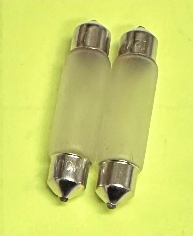 Xenon Festoon Light Bulb T3.25 - 12V/24V - 3W 5W 10W Options - Clear Or Frosted - New Plusrite 10 thumbnail image