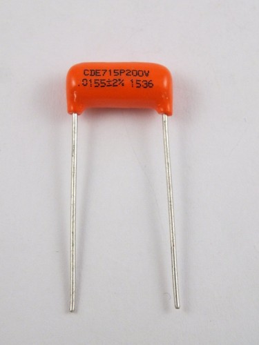CDE 22P Orange Goutte Condensateur 0.015uF, 0.047uf 0.068uf Guitare Ou Ampère - Picture 8 of 9