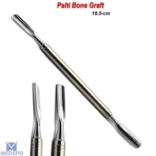 Dental Palti Bone Graft Grafting Scoop Surgical Implant Double Ended Instruments
