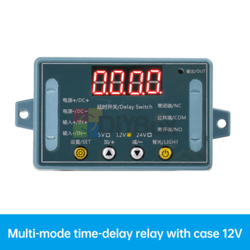 DC 5V 12V 24V 10A Delay Time Relay Module Programmable LED Timer Control Switch - Picture 15 of 16