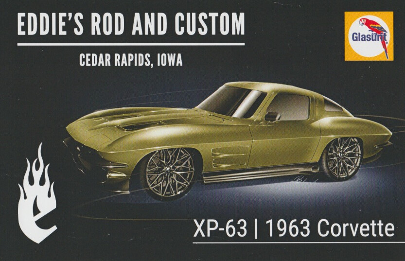 2022 EDDIE'S ROD & CUSTOM GLASURIT '63 Corvette XP-63 SEMA Show