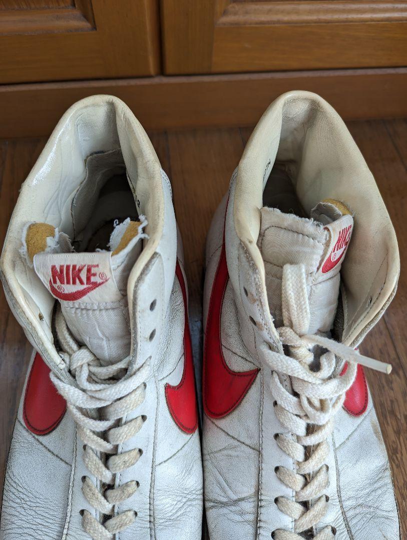 NIKE Blazer High Cut Original US 13 White Used From Japan | eBay