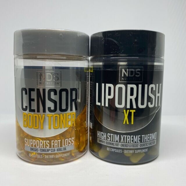 NDS Nutrition LipoRush XT Thermogenic Fat Burner 60 Caps for sale