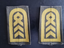 Klett Rangabzeichen Bundesmarine Oberstabsbootsmann Bundeswehr oliv/gelb neu