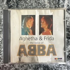 The Voice of ABBA by Agnetha & Frida (CD, 2004) WEAR ON CASE