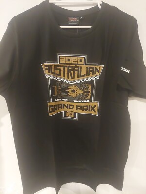 2020 Australian F1 Grand Prix Melbourne T-Shirt Mens Large - Formula One Race