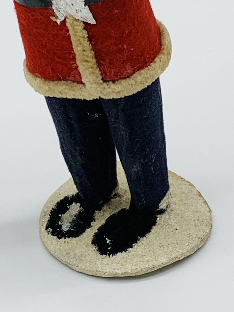 Antique Vintage Santa Clause Paper Mache Figurine Japan 6 Antique Vintage Santa Clause Paper Mache Figurine Japan 6