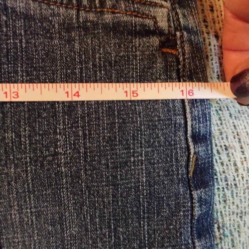 Girls size 16 Route 66 medium wash jean shorts perfect condition - Picture 6 of 6