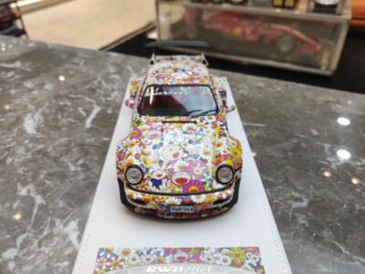 SUPER RARE* VIP Model 1/18 Porsche 911 RWB 964 Kaikai Kiki Takashi