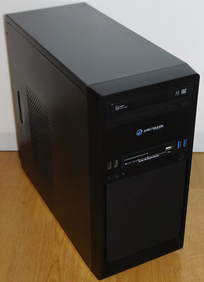 Silent PC Computer 8GB RAM Intel Core i5-4430 240GB SSD DVD+/-RW Windows 10 Pro