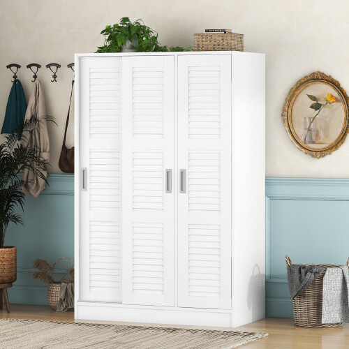 3-Door Wardrobe and 2 Drawers 4-Door Wardrobe with Drawer Bedroom Furniture Sets - Picture 48 of 66