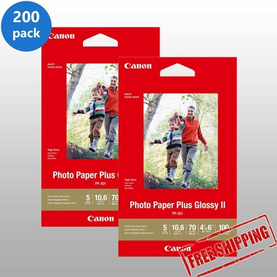 canon photo paper plus glossy ii 4x6